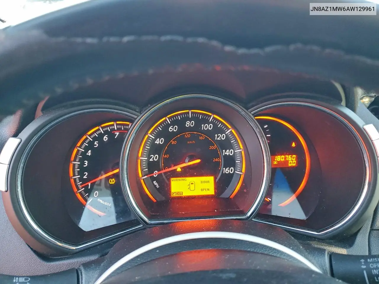 JN8AZ1MW6AW129961 2010 Niss Murano Sl