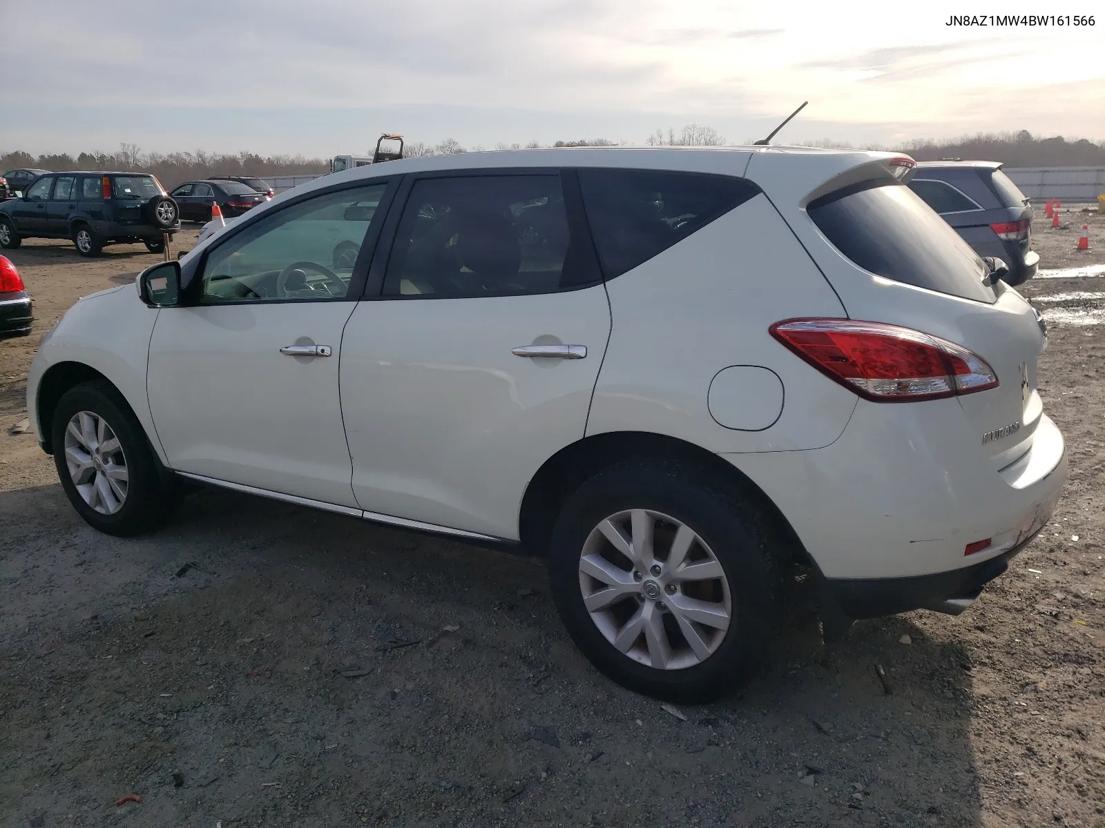 2011 Nissan Murano S VIN: JN8AZ1MW4BW161566 Lot: 46813824