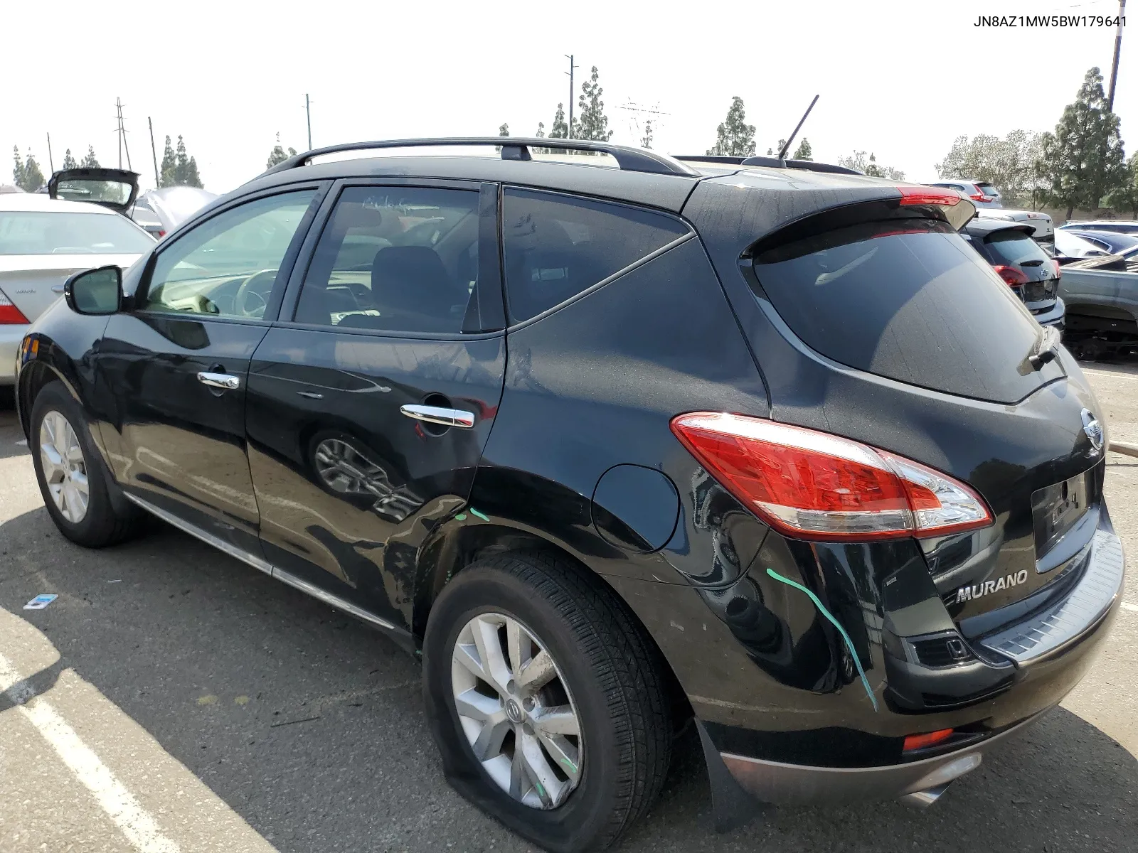 2011 Nissan Murano S VIN: JN8AZ1MW5BW179641 Lot: 48493583