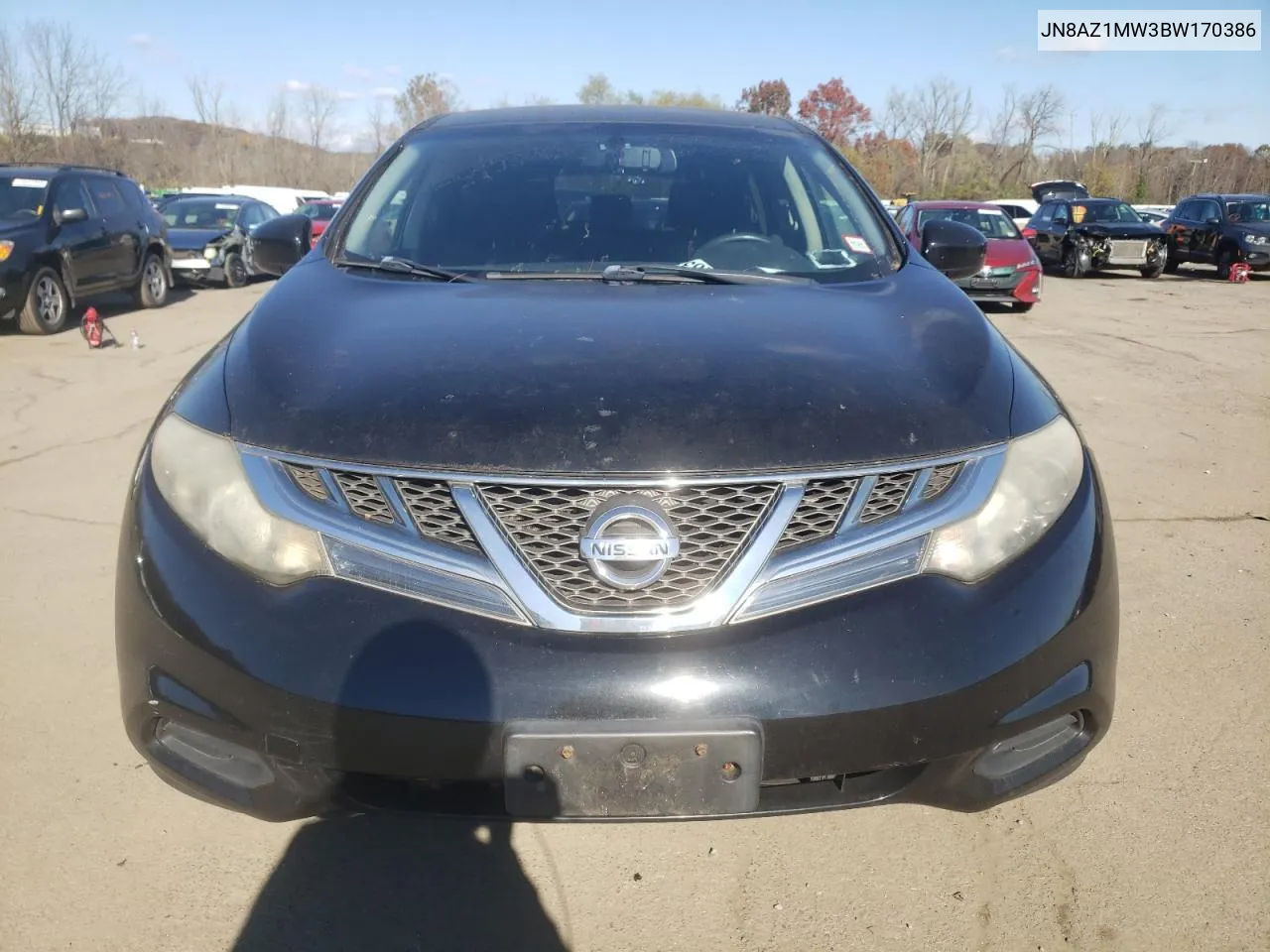 JN8AZ1MW3BW170386 2011 Nissan Murano S