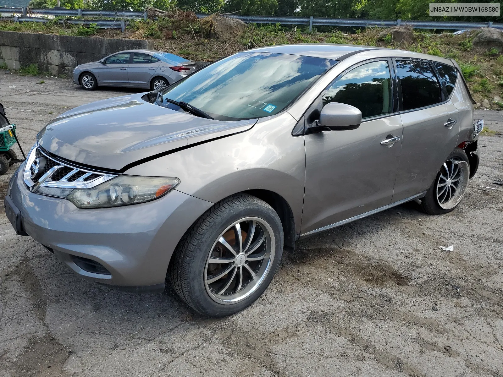 2011 Nissan Murano S VIN: JN8AZ1MW0BW168580 Lot: 63030924