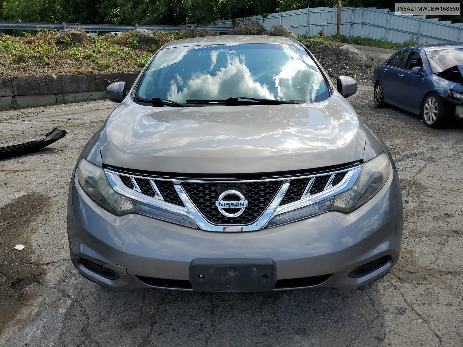 2011 Nissan Murano S VIN: JN8AZ1MW0BW168580 Lot: 63030924