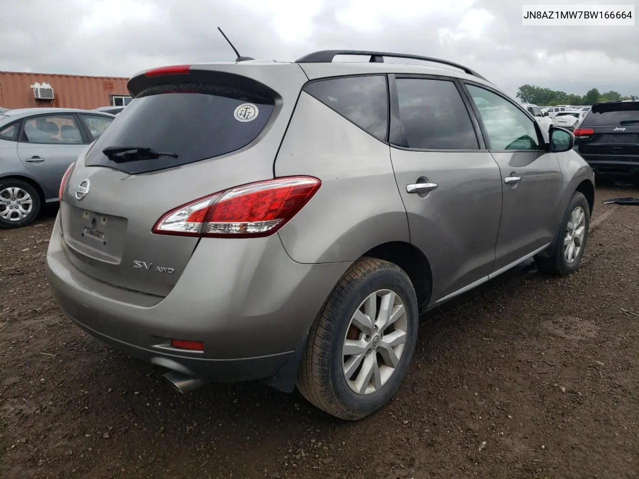 JN8AZ1MW7BW166664 2011 Nissan Murano S