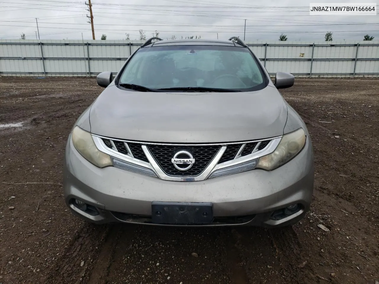 2011 Nissan Murano S VIN: JN8AZ1MW7BW166664 Lot: 64945954