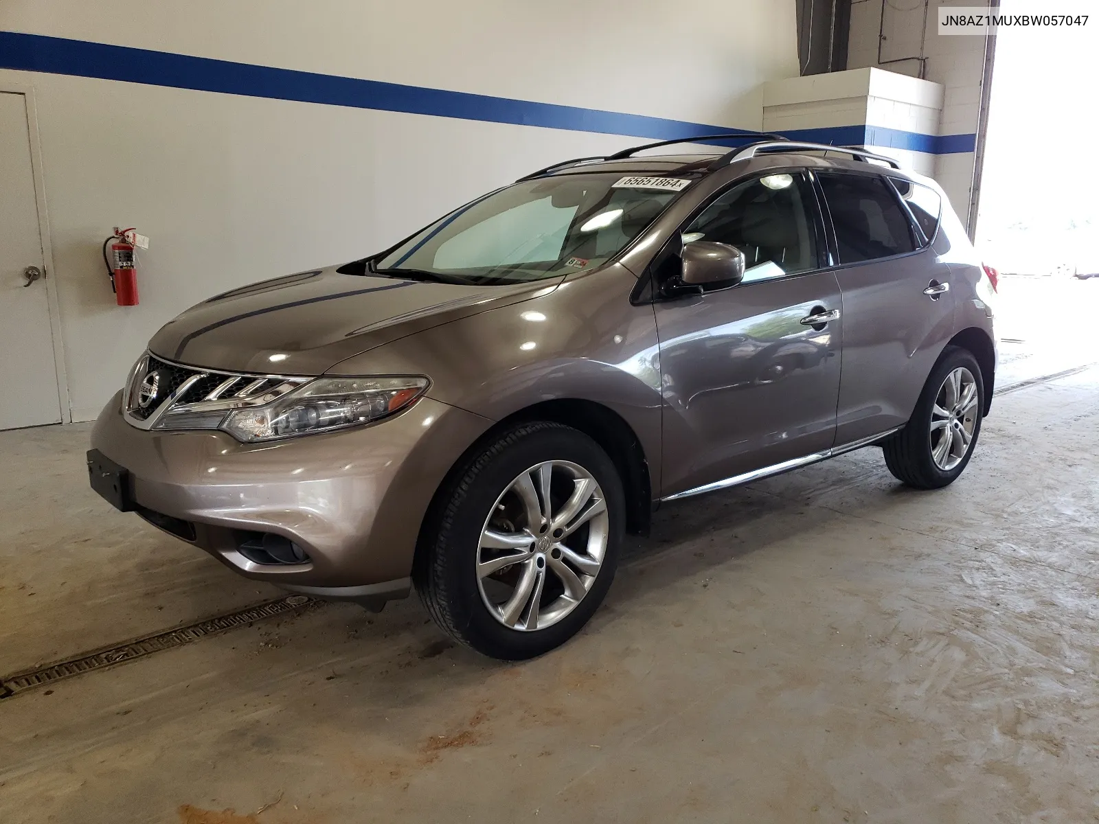 2011 Nissan Murano S VIN: JN8AZ1MUXBW057047 Lot: 65651864