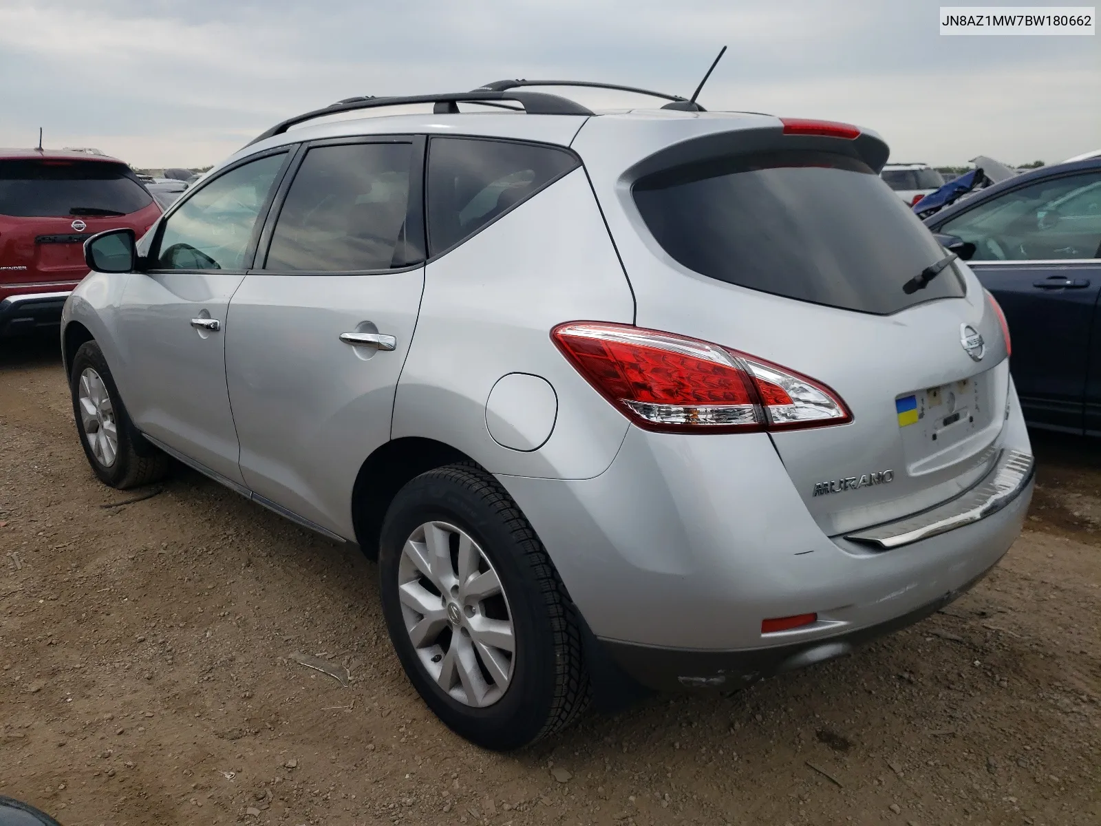 JN8AZ1MW7BW180662 2011 Nissan Murano S