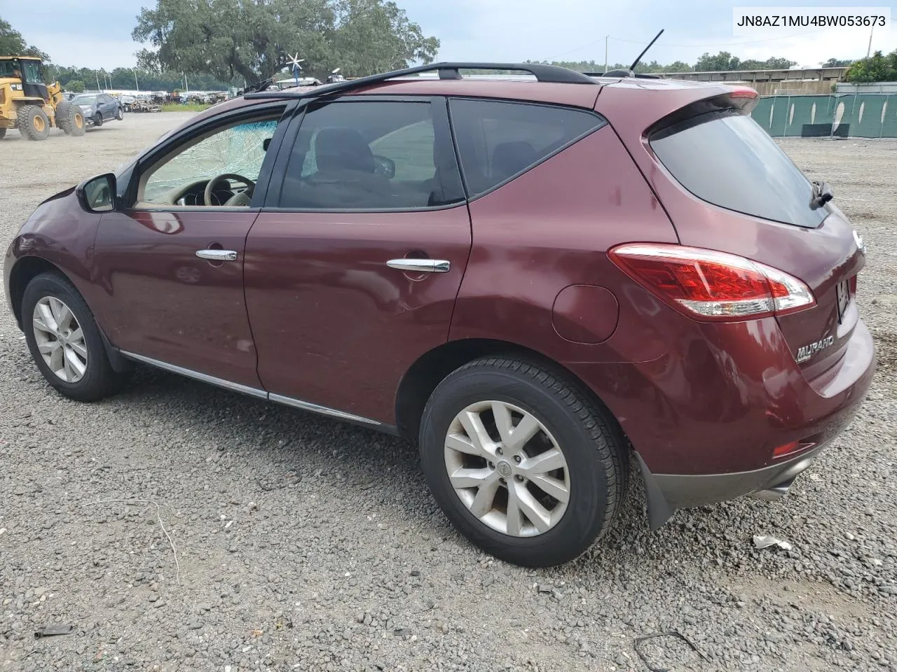 2011 Nissan Murano S VIN: JN8AZ1MU4BW053673 Lot: 66595954