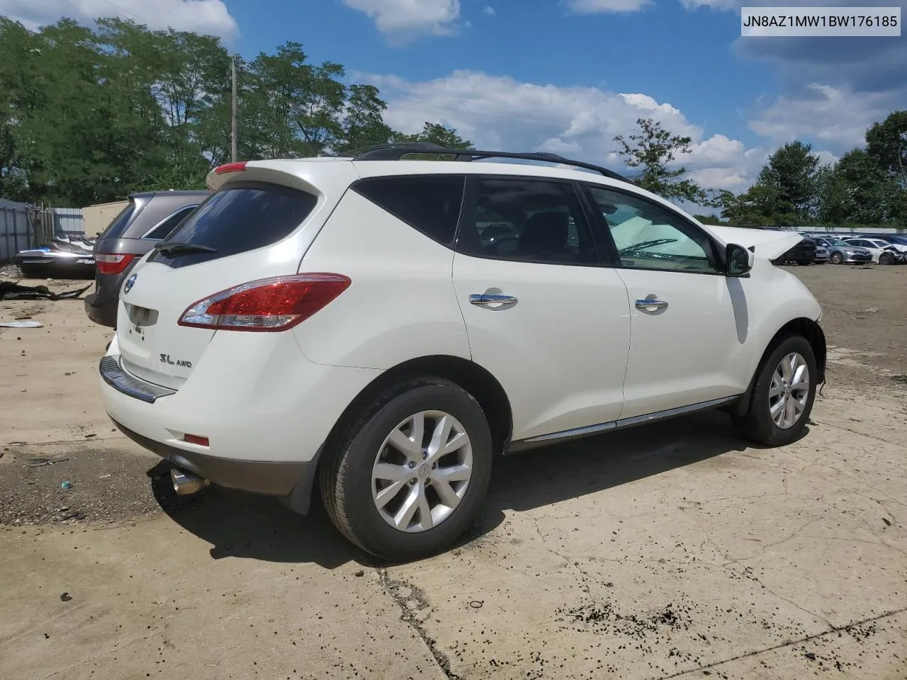 2011 Nissan Murano S VIN: JN8AZ1MW1BW176185 Lot: 67215384