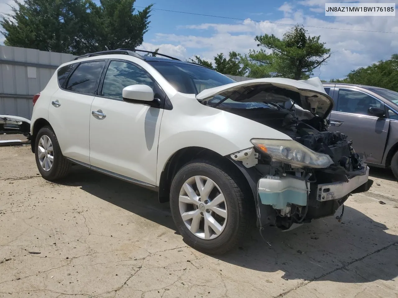 2011 Nissan Murano S VIN: JN8AZ1MW1BW176185 Lot: 67215384