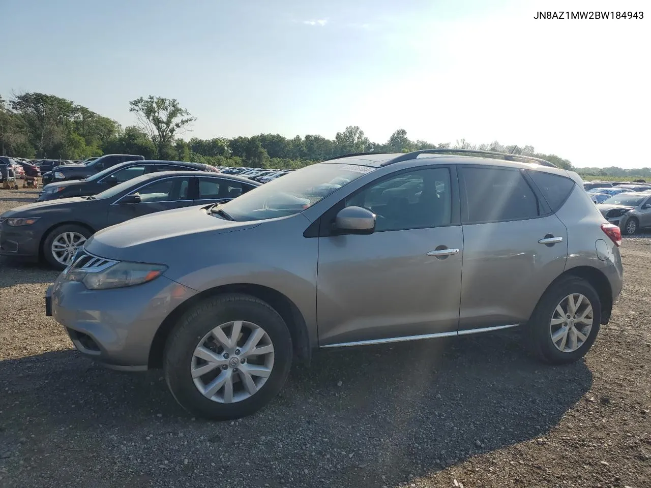 2011 Nissan Murano S VIN: JN8AZ1MW2BW184943 Lot: 69286184