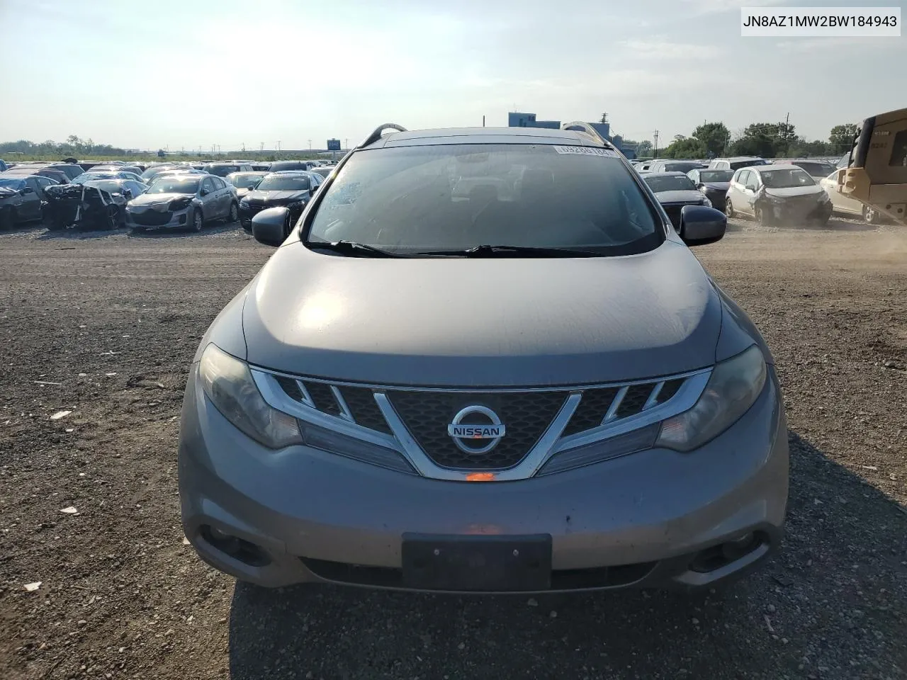 JN8AZ1MW2BW184943 2011 Nissan Murano S