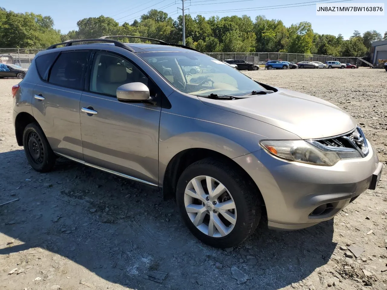 2011 Nissan Murano S VIN: JN8AZ1MW7BW163876 Lot: 70239364