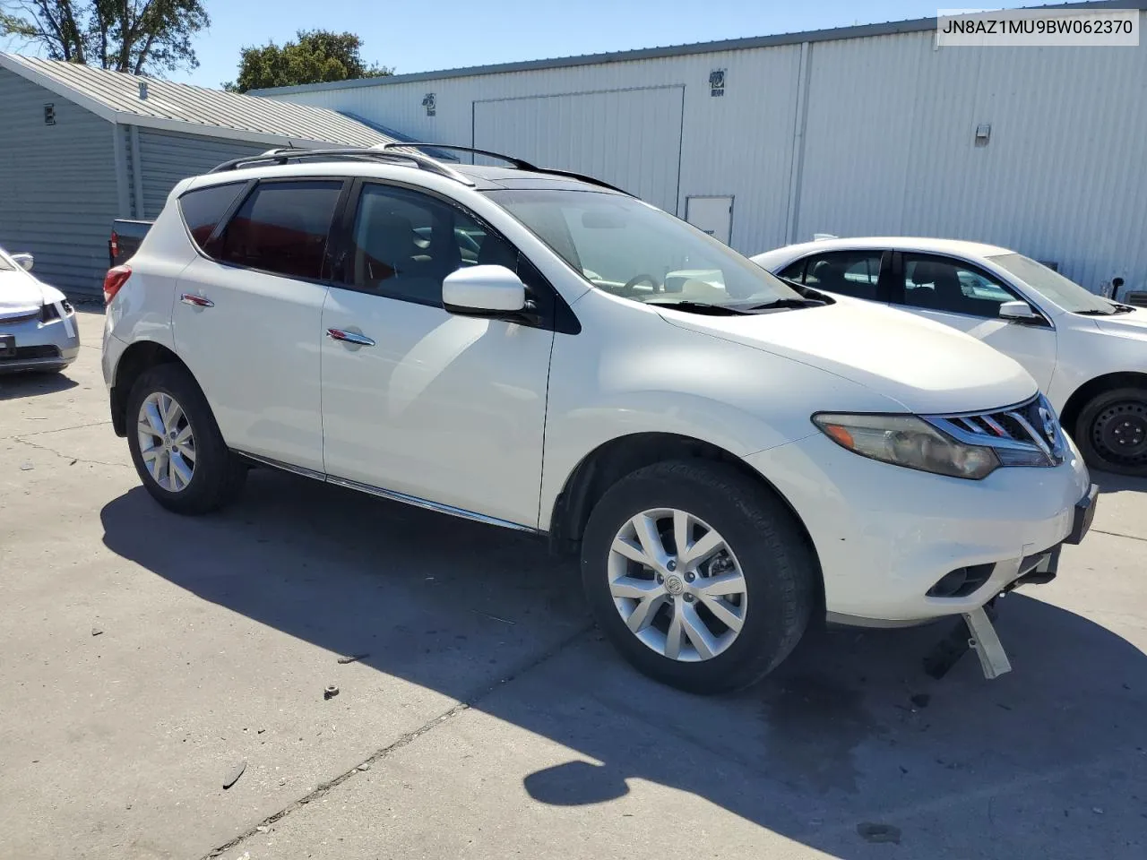 JN8AZ1MU9BW062370 2011 Nissan Murano S