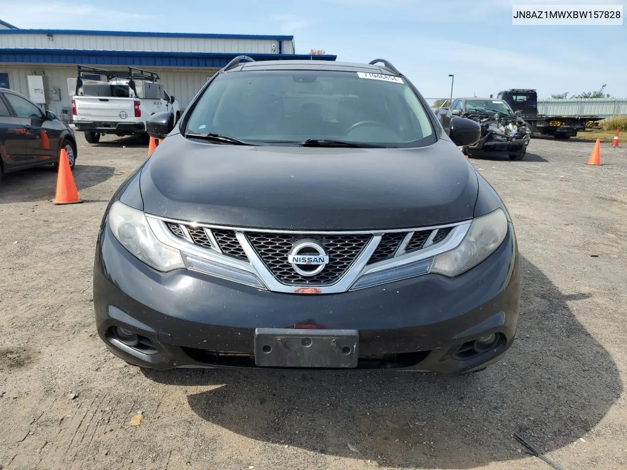 2011 Nissan Murano S VIN: JN8AZ1MWXBW157828 Lot: 71946854