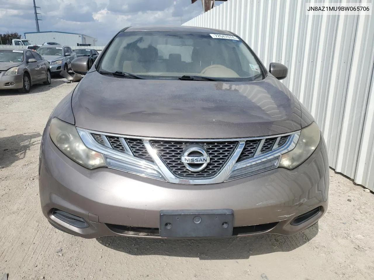 JN8AZ1MU9BW065706 2011 Nissan Murano S