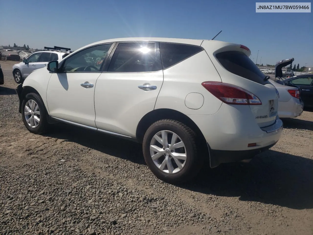 JN8AZ1MU7BW059466 2011 Nissan Murano S