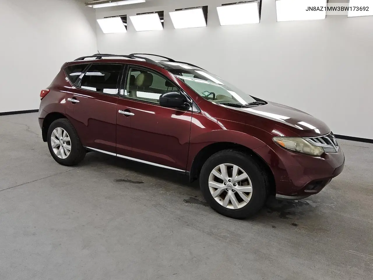 JN8AZ1MW3BW173692 2011 Nissan Murano S