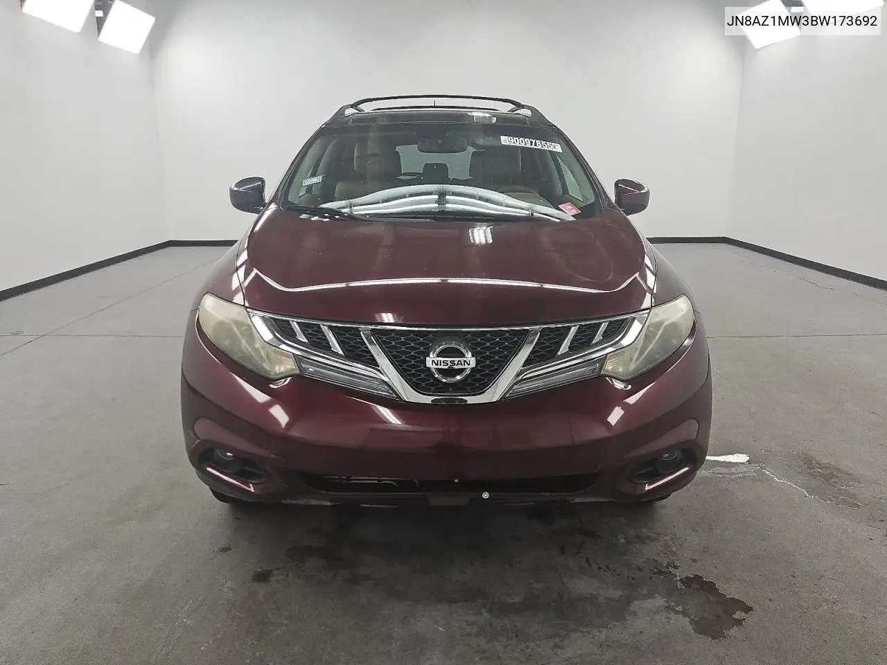JN8AZ1MW3BW173692 2011 Nissan Murano S