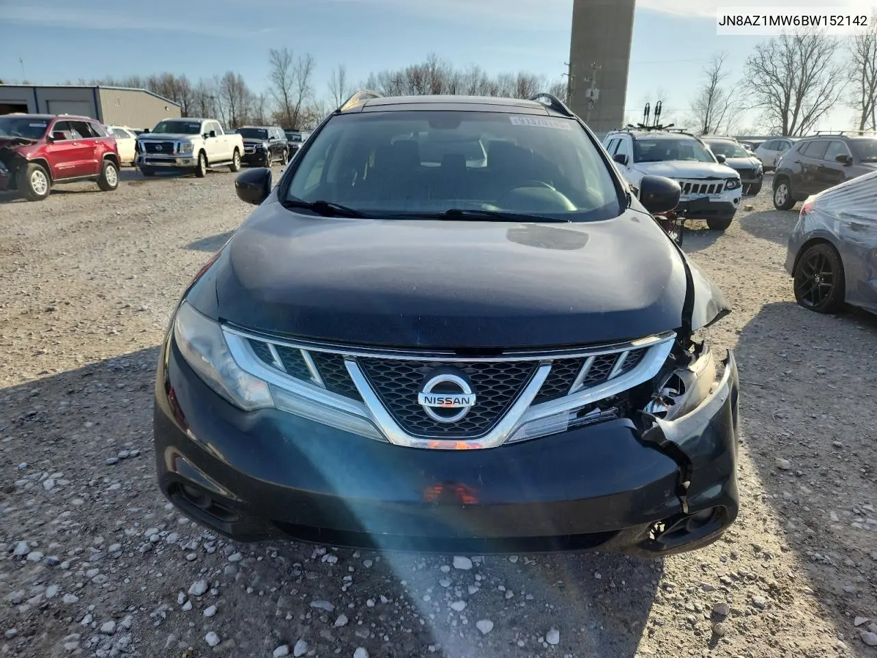 JN8AZ1MW6BW152142 2011 Nissan Murano S