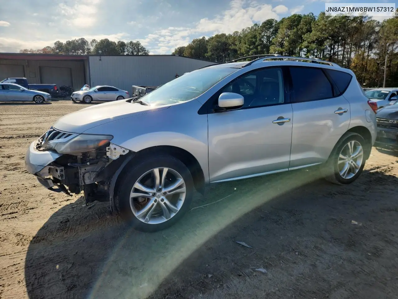 JN8AZ1MW8BW157312 2011 Nissan Murano S
