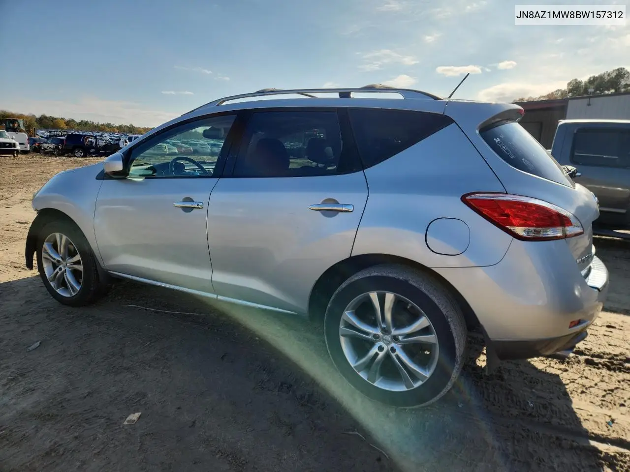 JN8AZ1MW8BW157312 2011 Nissan Murano S