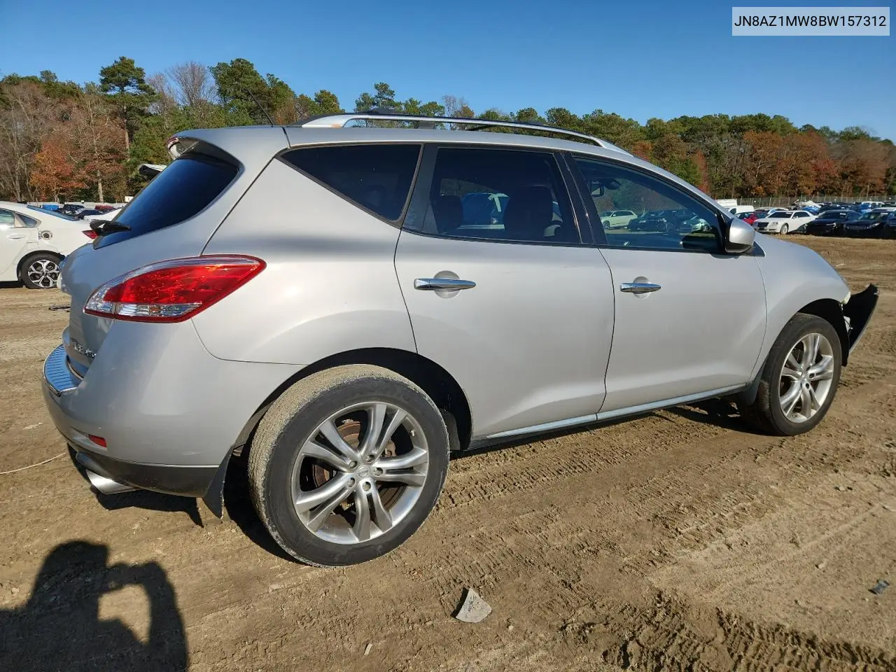 JN8AZ1MW8BW157312 2011 Nissan Murano S