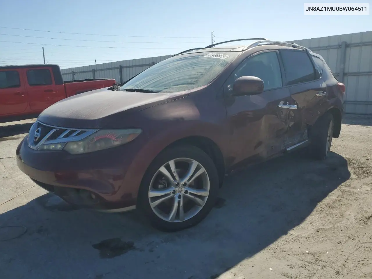 JN8AZ1MU0BW064511 2011 Nissan Murano S