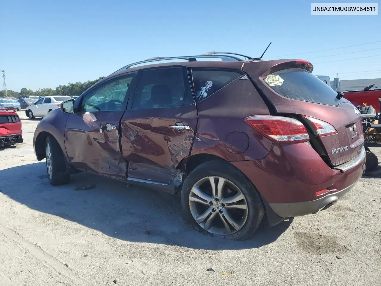 JN8AZ1MU0BW064511 2011 Nissan Murano S