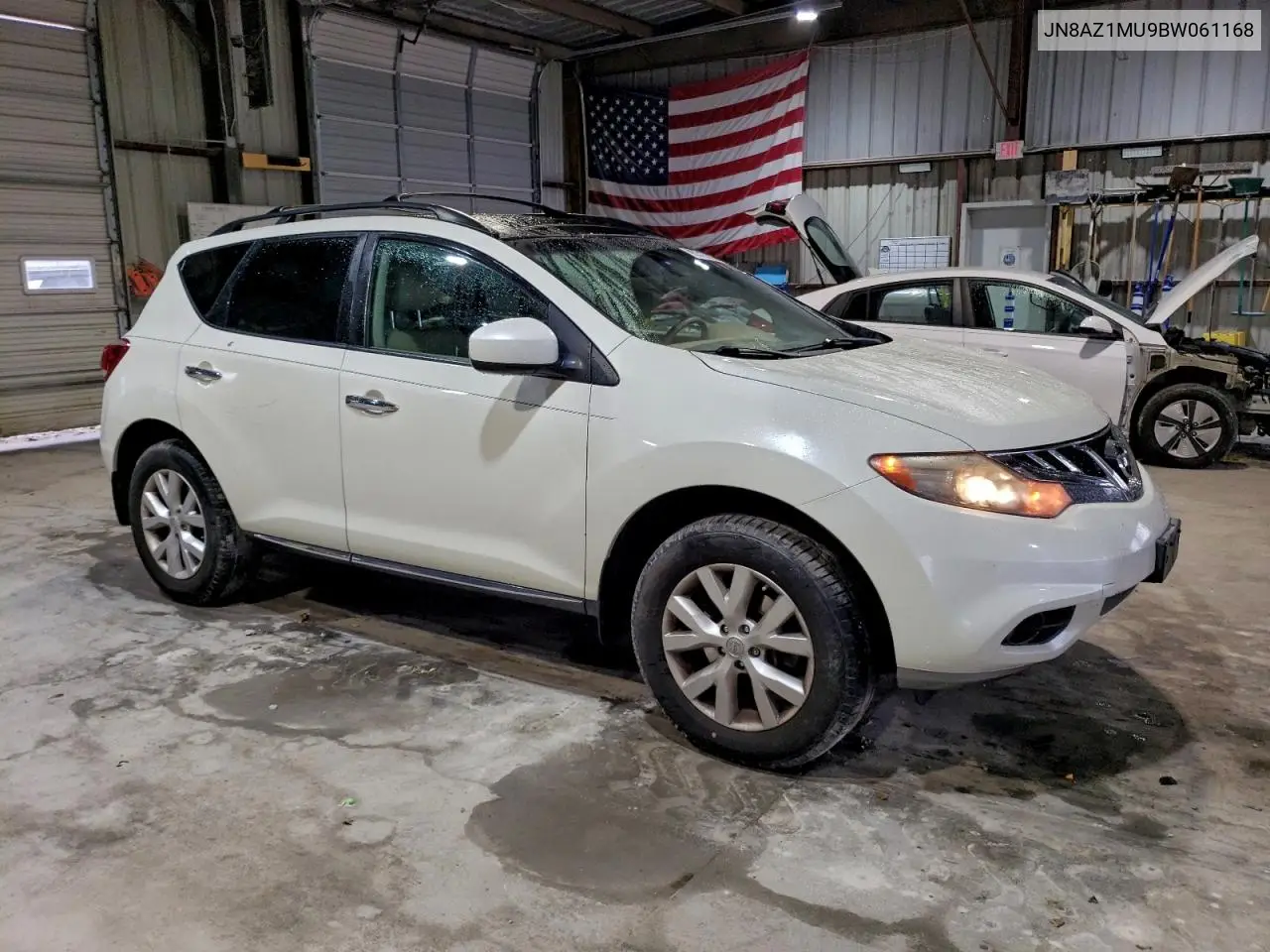JN8AZ1MU9BW061168 2011 Nissan Murano S