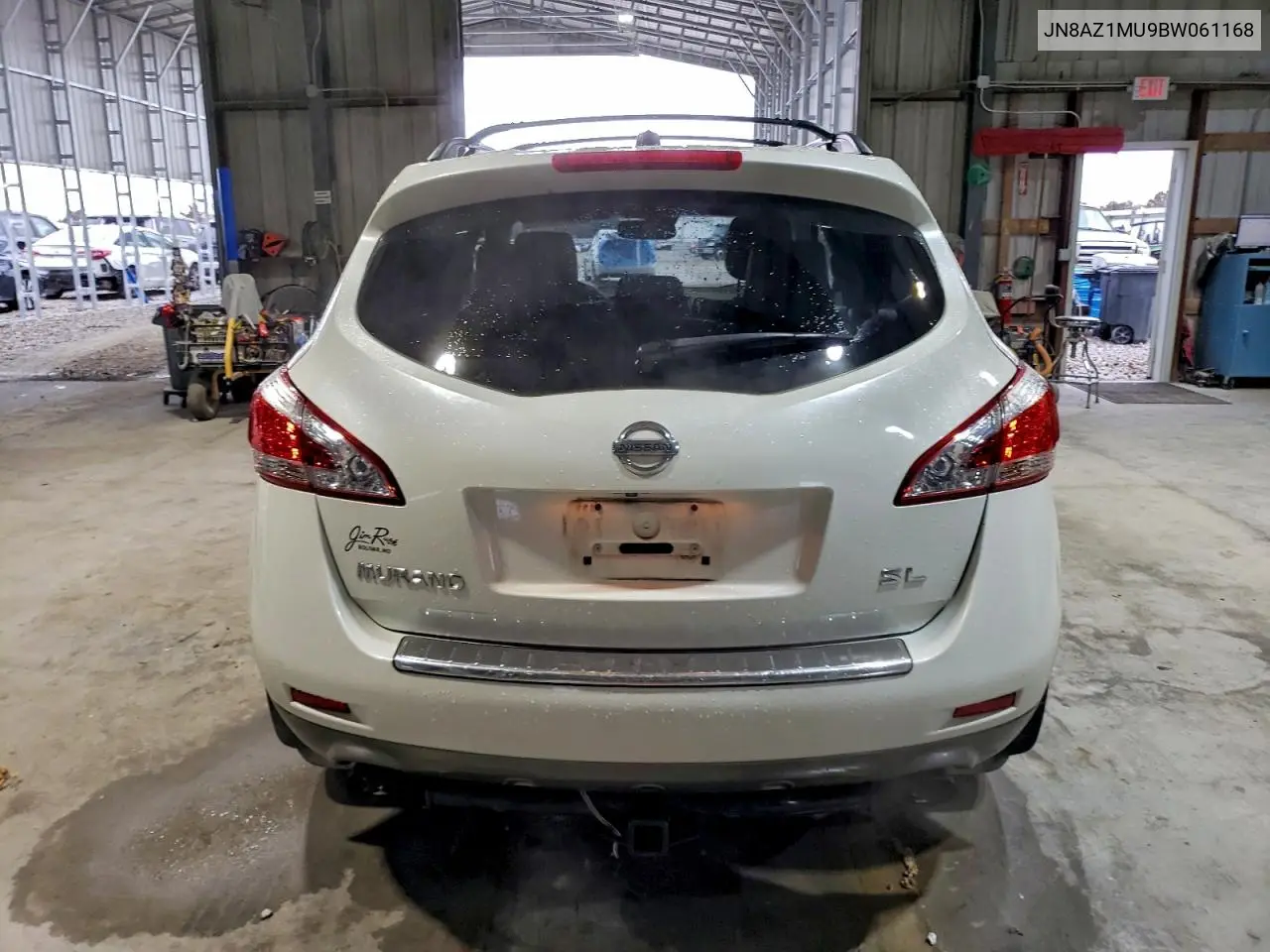 JN8AZ1MU9BW061168 2011 Nissan Murano S