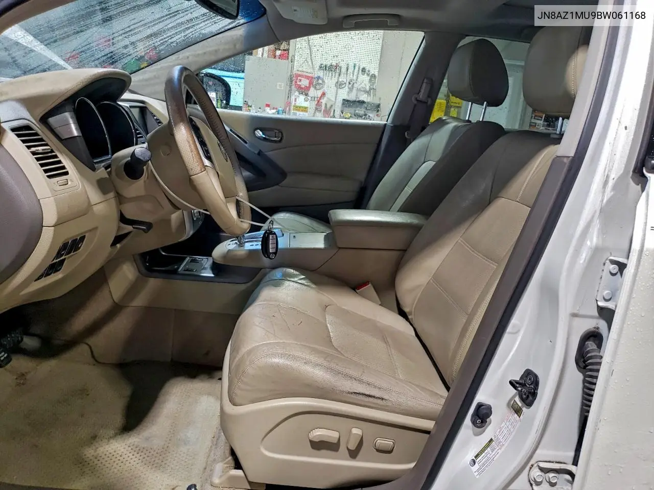 JN8AZ1MU9BW061168 2011 Nissan Murano S