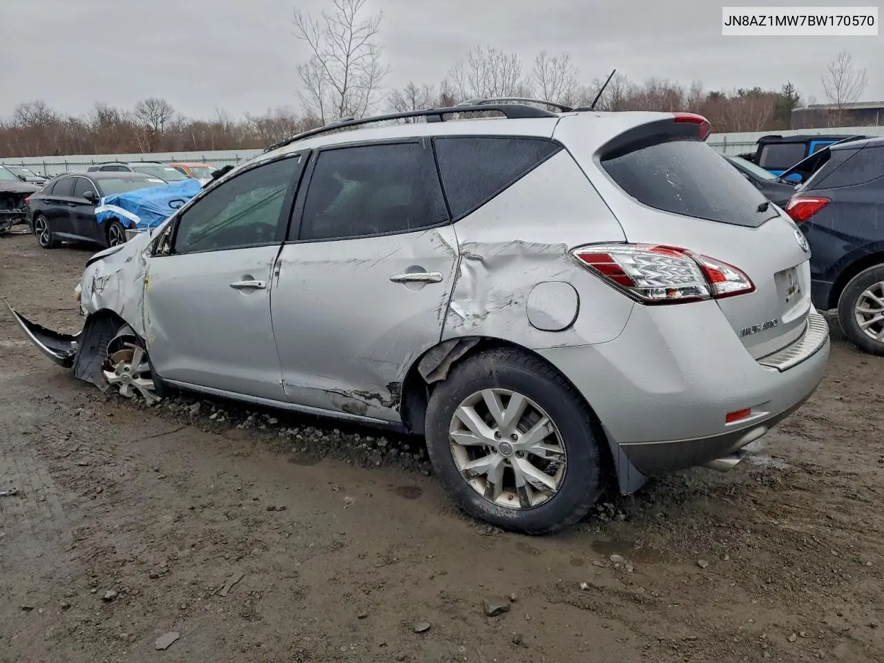 JN8AZ1MW7BW170570 2011 Nissan Murano S