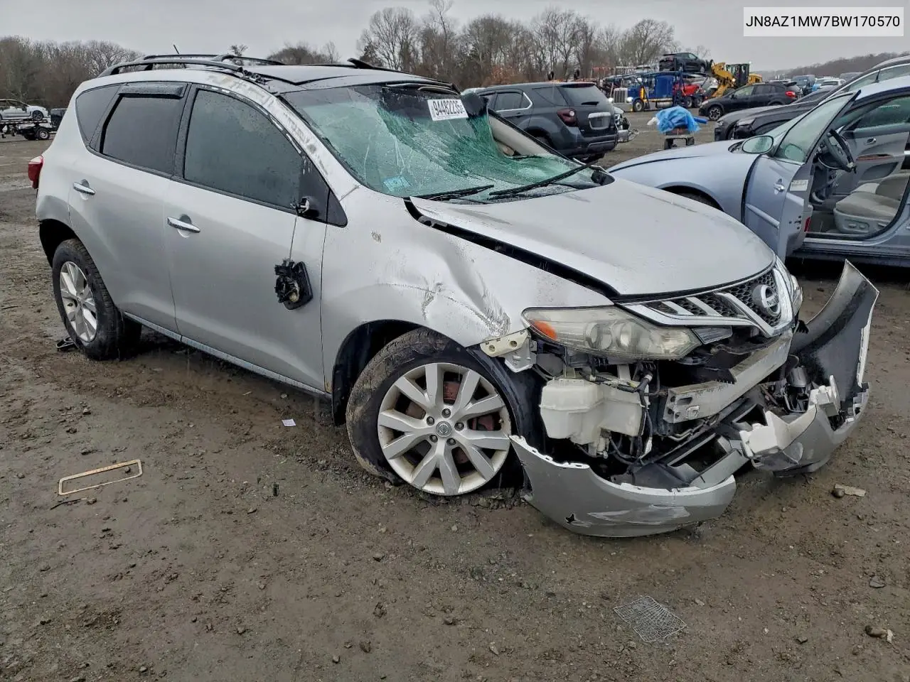 JN8AZ1MW7BW170570 2011 Nissan Murano S