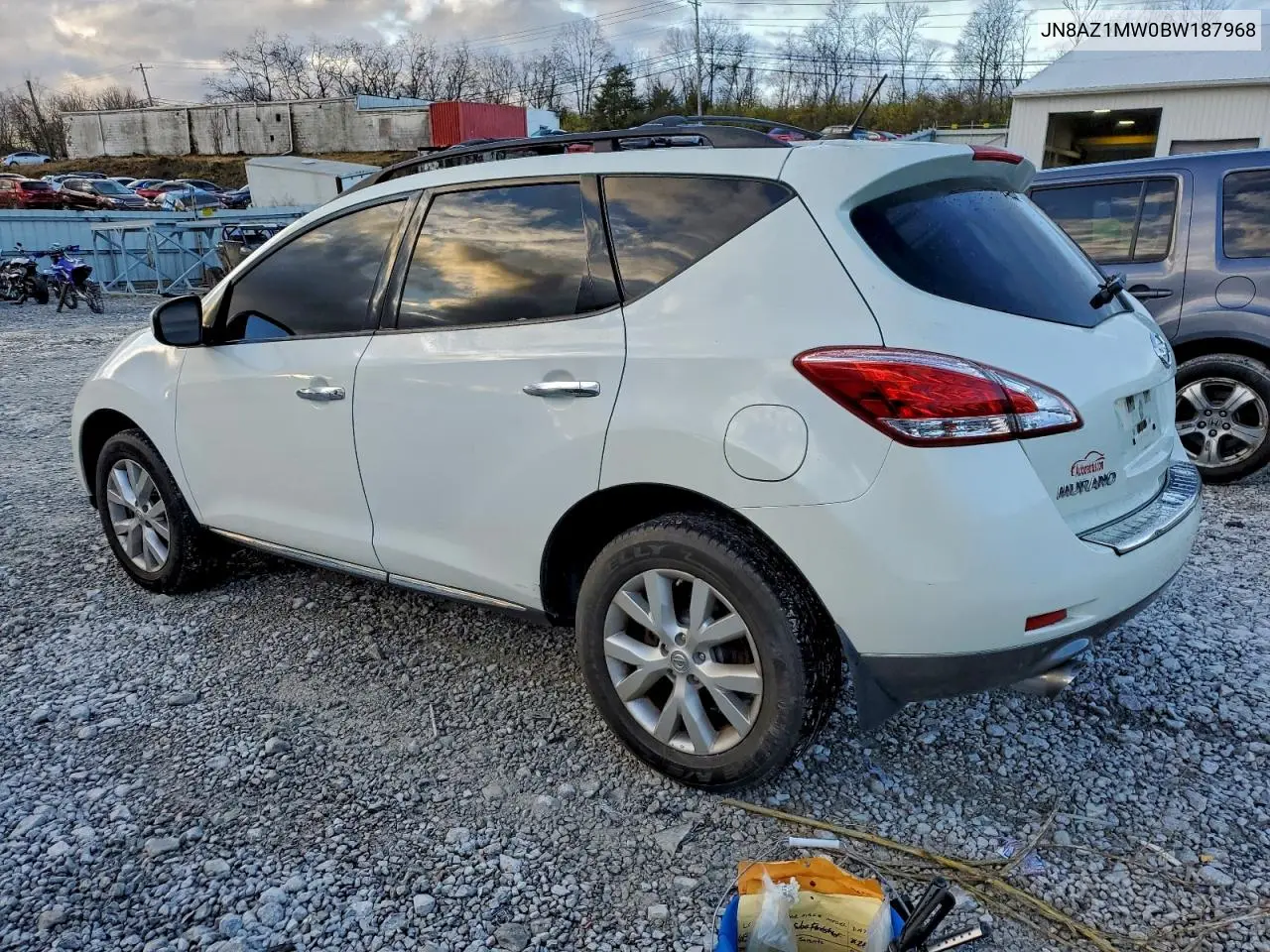 JN8AZ1MW0BW187968 2011 Nissan Murano S
