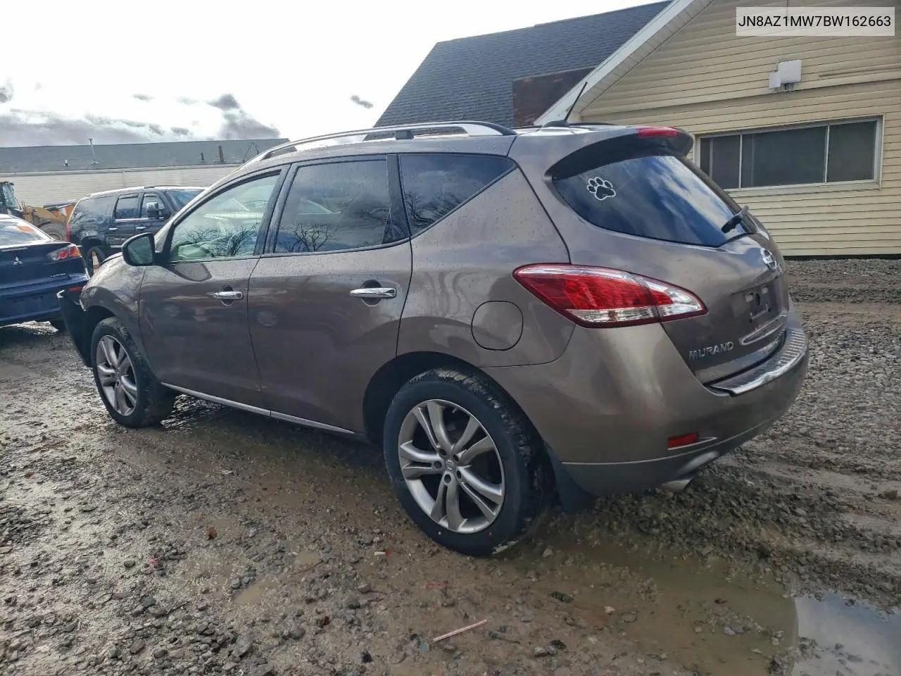 JN8AZ1MW7BW162663 2011 Nissan Murano S