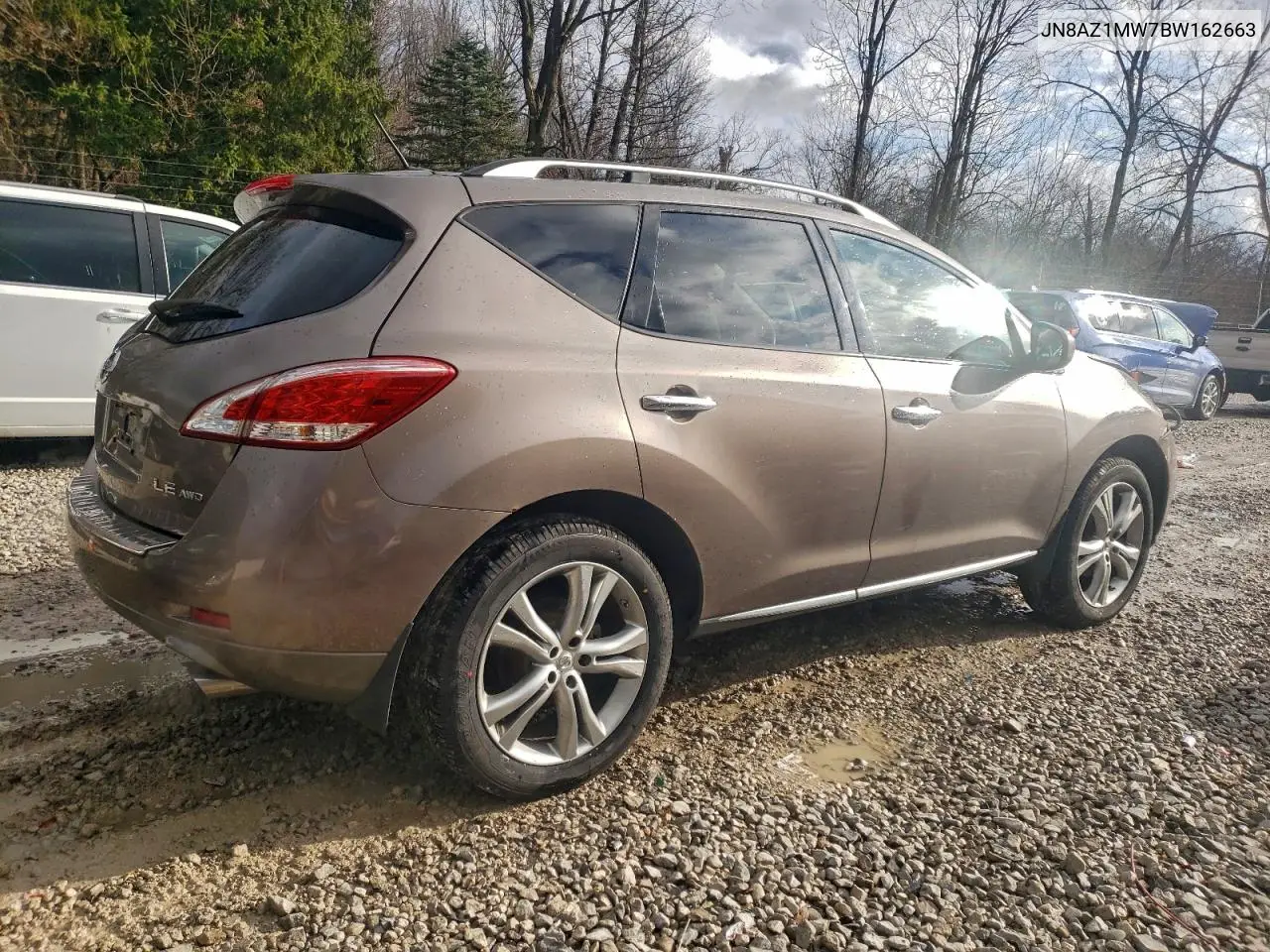 JN8AZ1MW7BW162663 2011 Nissan Murano S