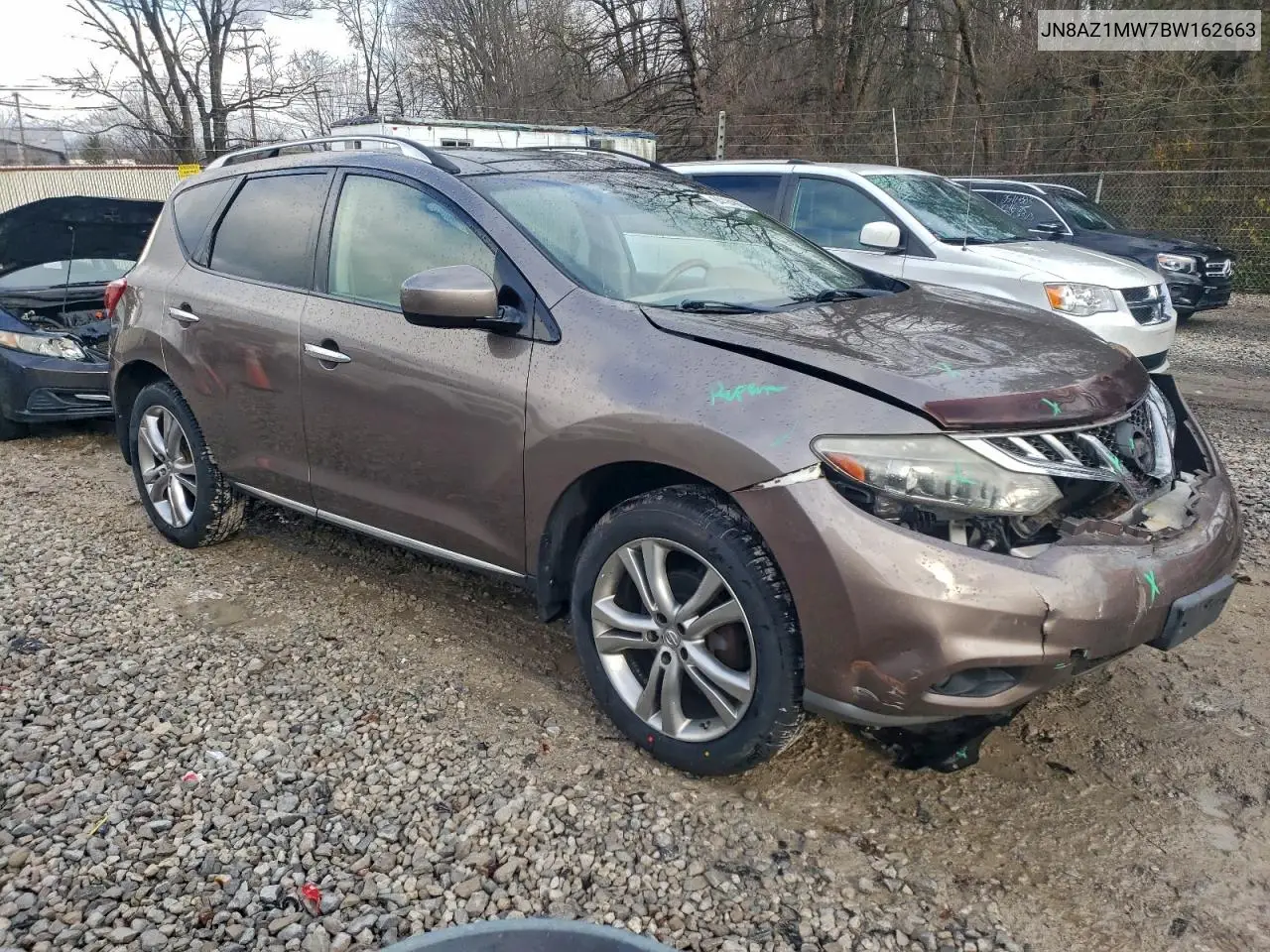 JN8AZ1MW7BW162663 2011 Nissan Murano S