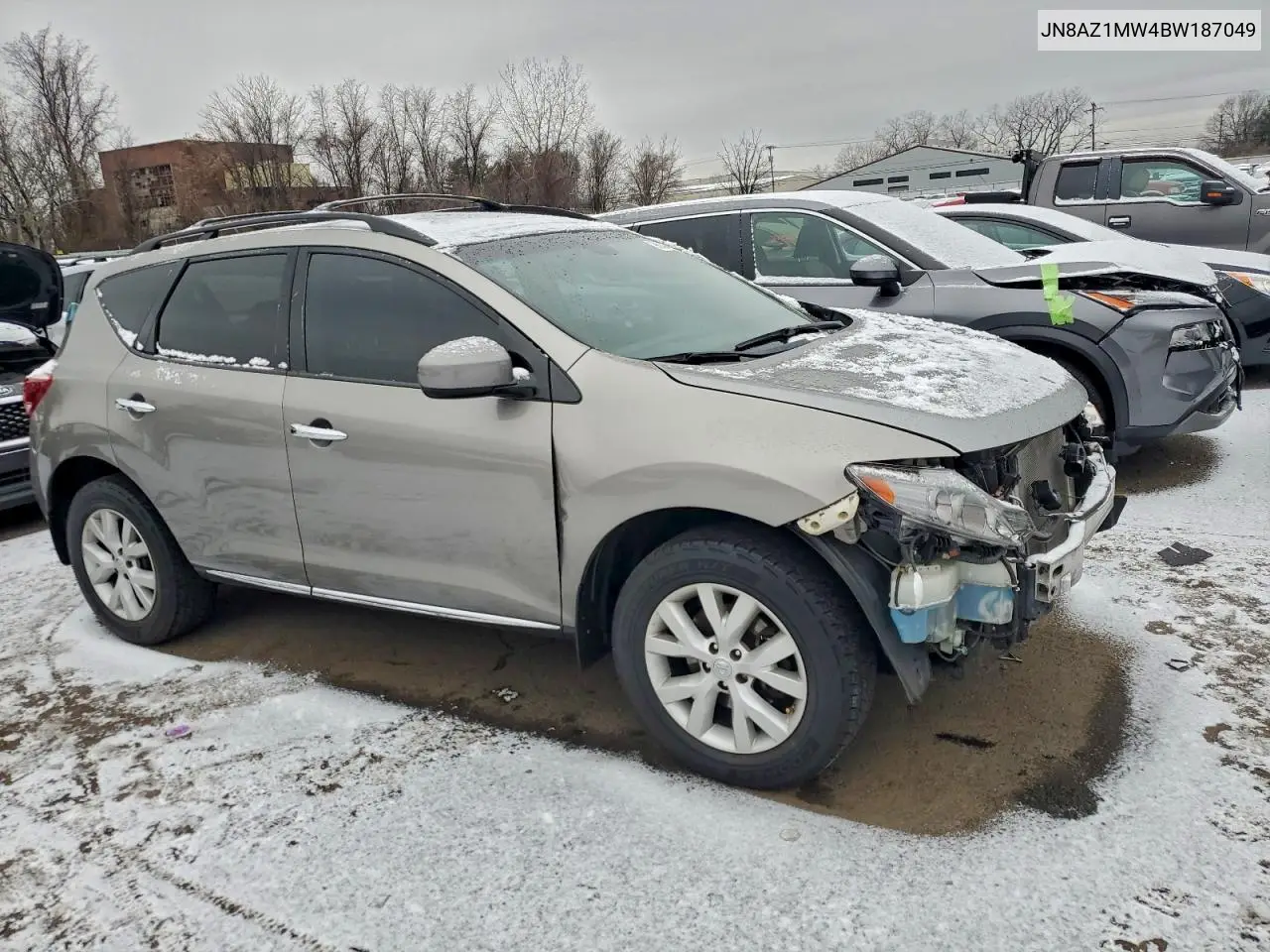 JN8AZ1MW4BW187049 2011 Nissan Murano S
