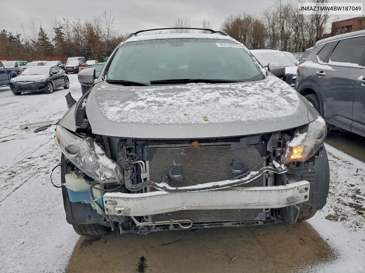 JN8AZ1MW4BW187049 2011 Nissan Murano S