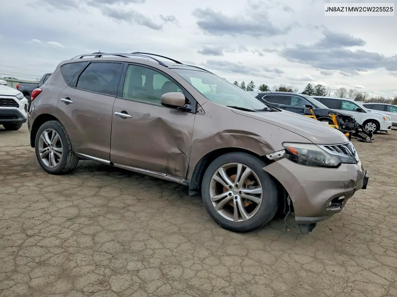 JN8AZ1MW2CW225525 2012 Nissan Murano S