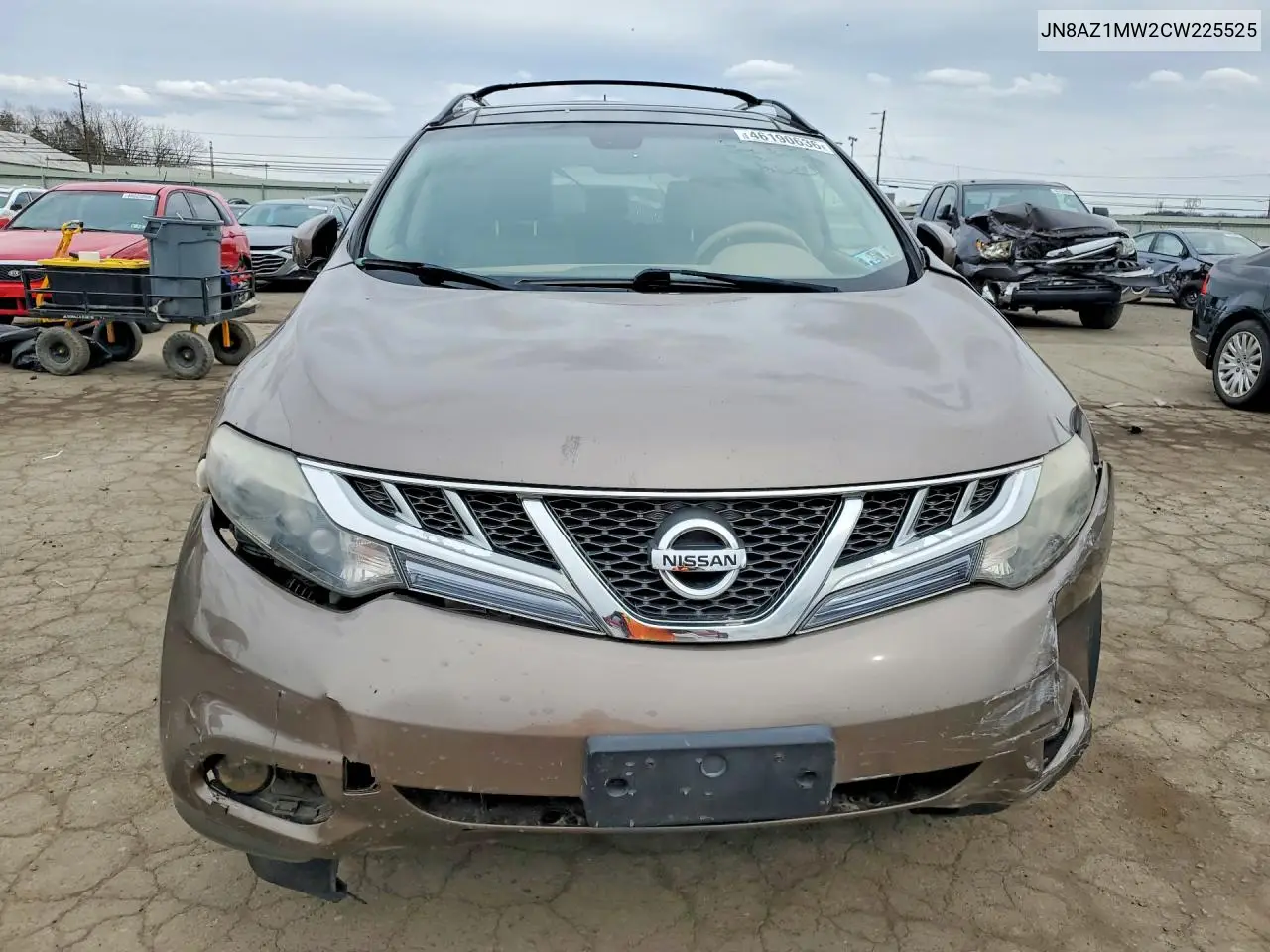 JN8AZ1MW2CW225525 2012 Nissan Murano S