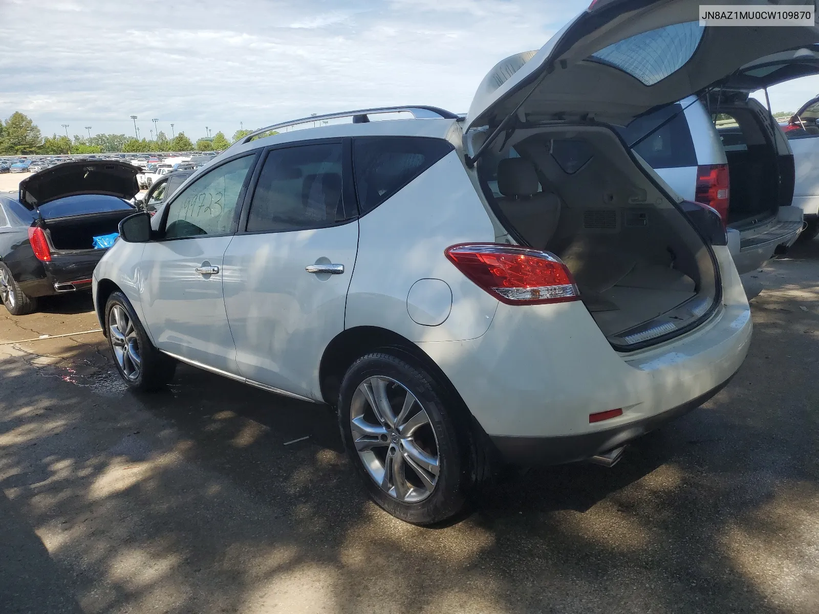 JN8AZ1MU0CW109870 2012 Nissan Murano S