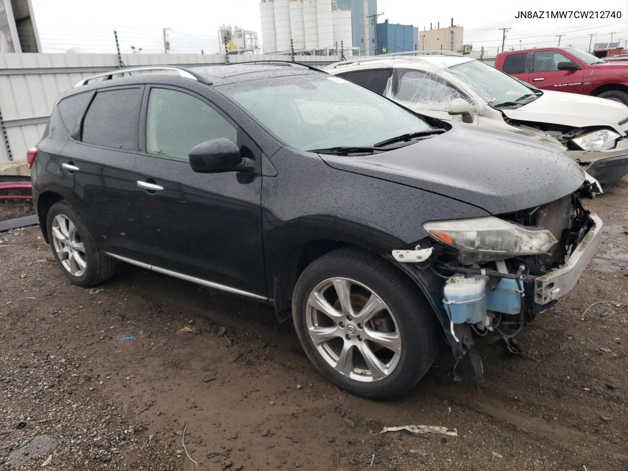 2012 Nissan Murano S VIN: JN8AZ1MW7CW212740 Lot: 64054634