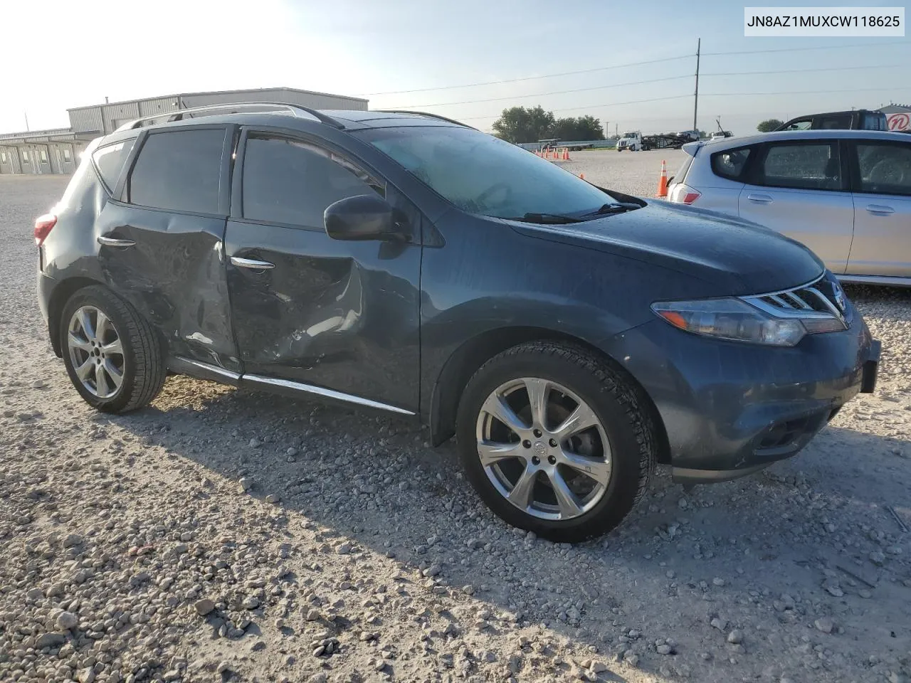 JN8AZ1MUXCW118625 2012 Nissan Murano S