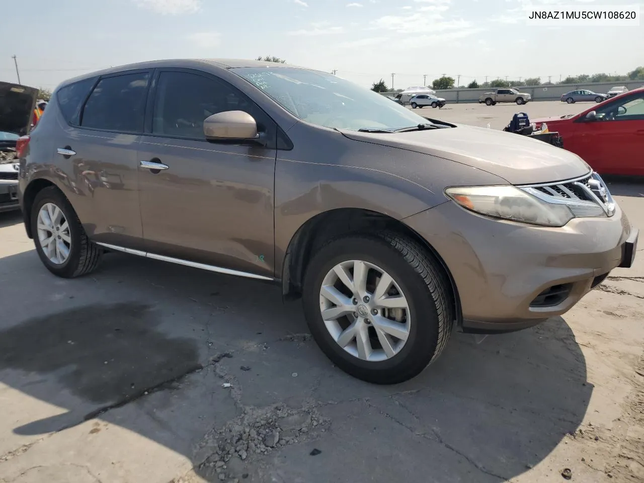 2012 Nissan Murano S VIN: JN8AZ1MU5CW108620 Lot: 68839044