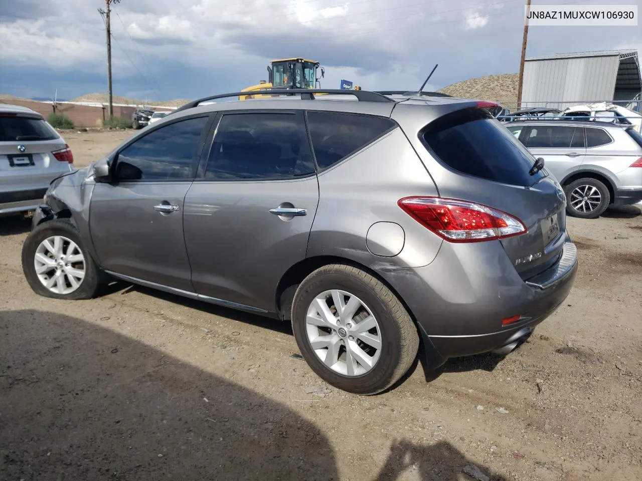 2012 Nissan Murano S VIN: JN8AZ1MUXCW106930 Lot: 69156564