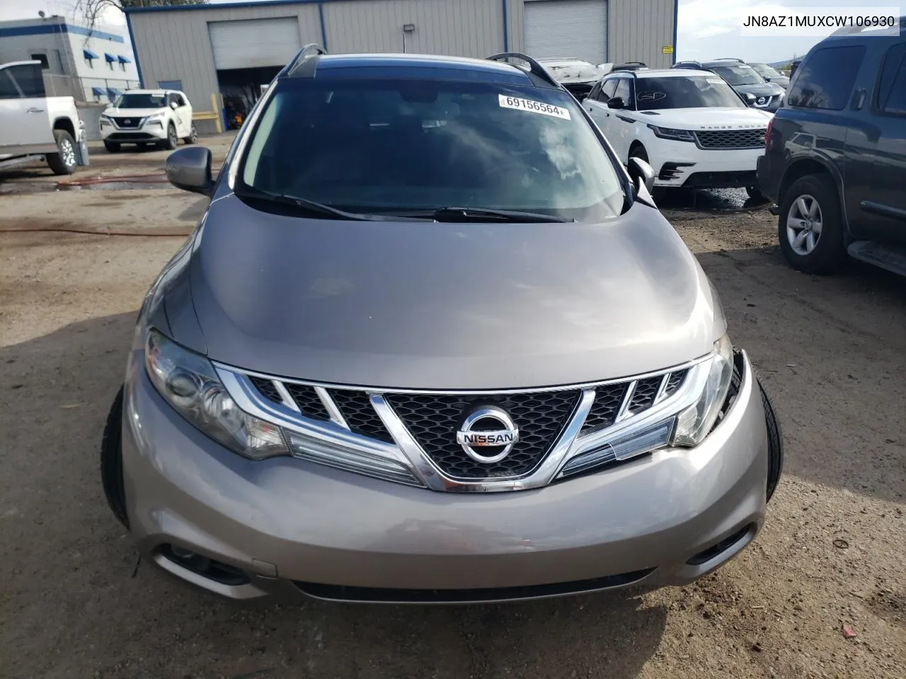 2012 Nissan Murano S VIN: JN8AZ1MUXCW106930 Lot: 69156564