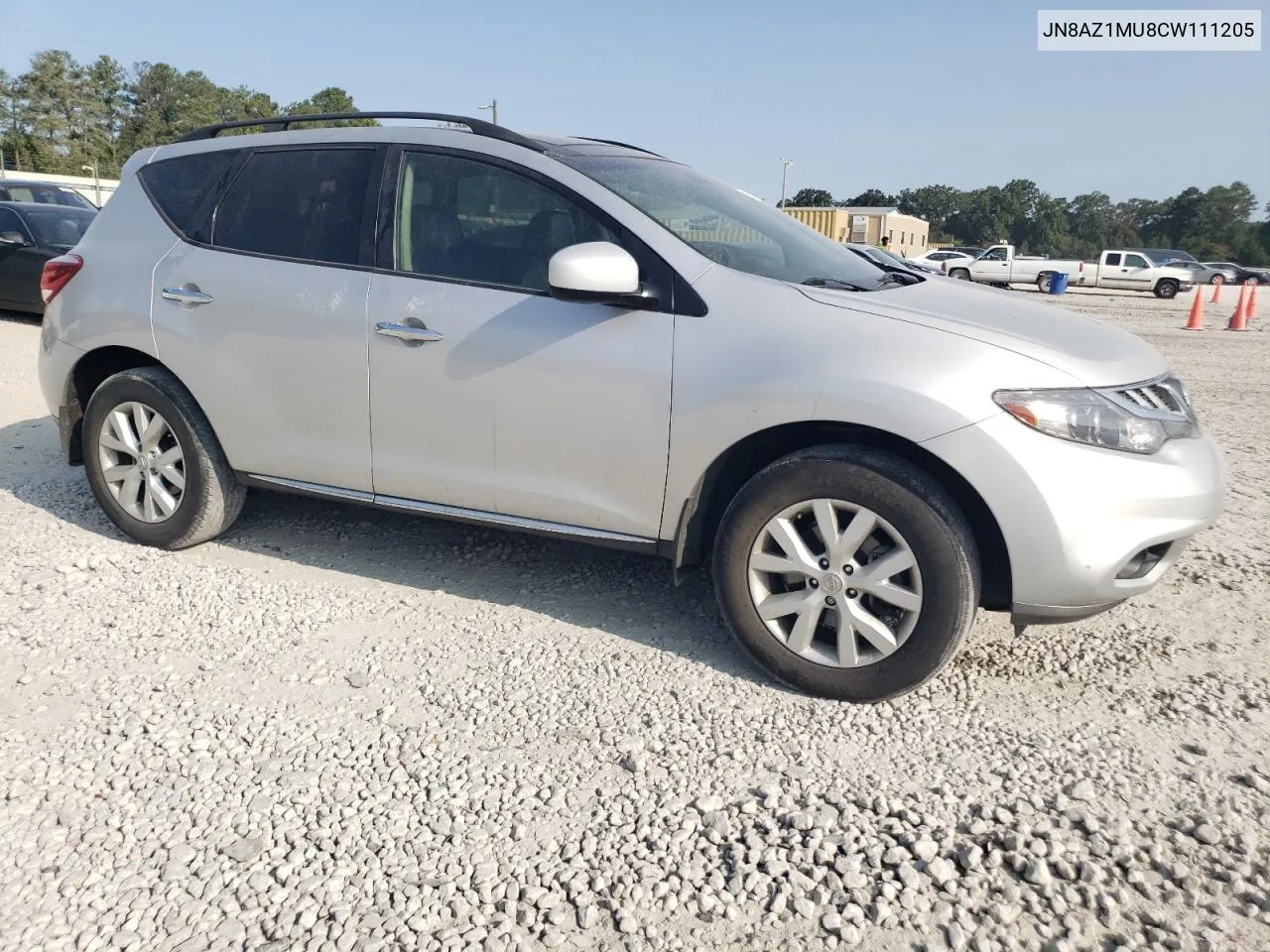 2012 Nissan Murano S VIN: JN8AZ1MU8CW111205 Lot: 70874384