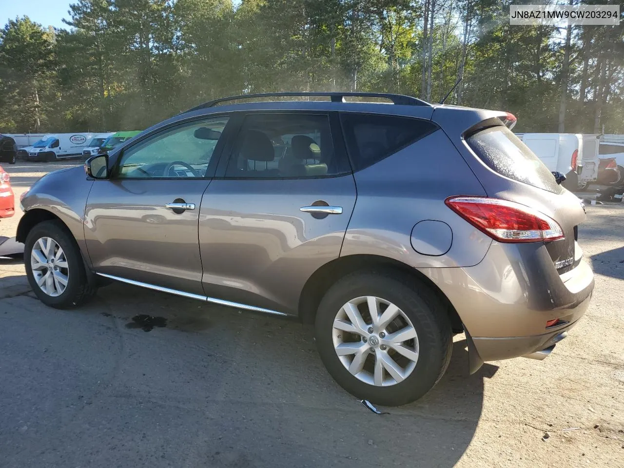 JN8AZ1MW9CW203294 2012 Nissan Murano S