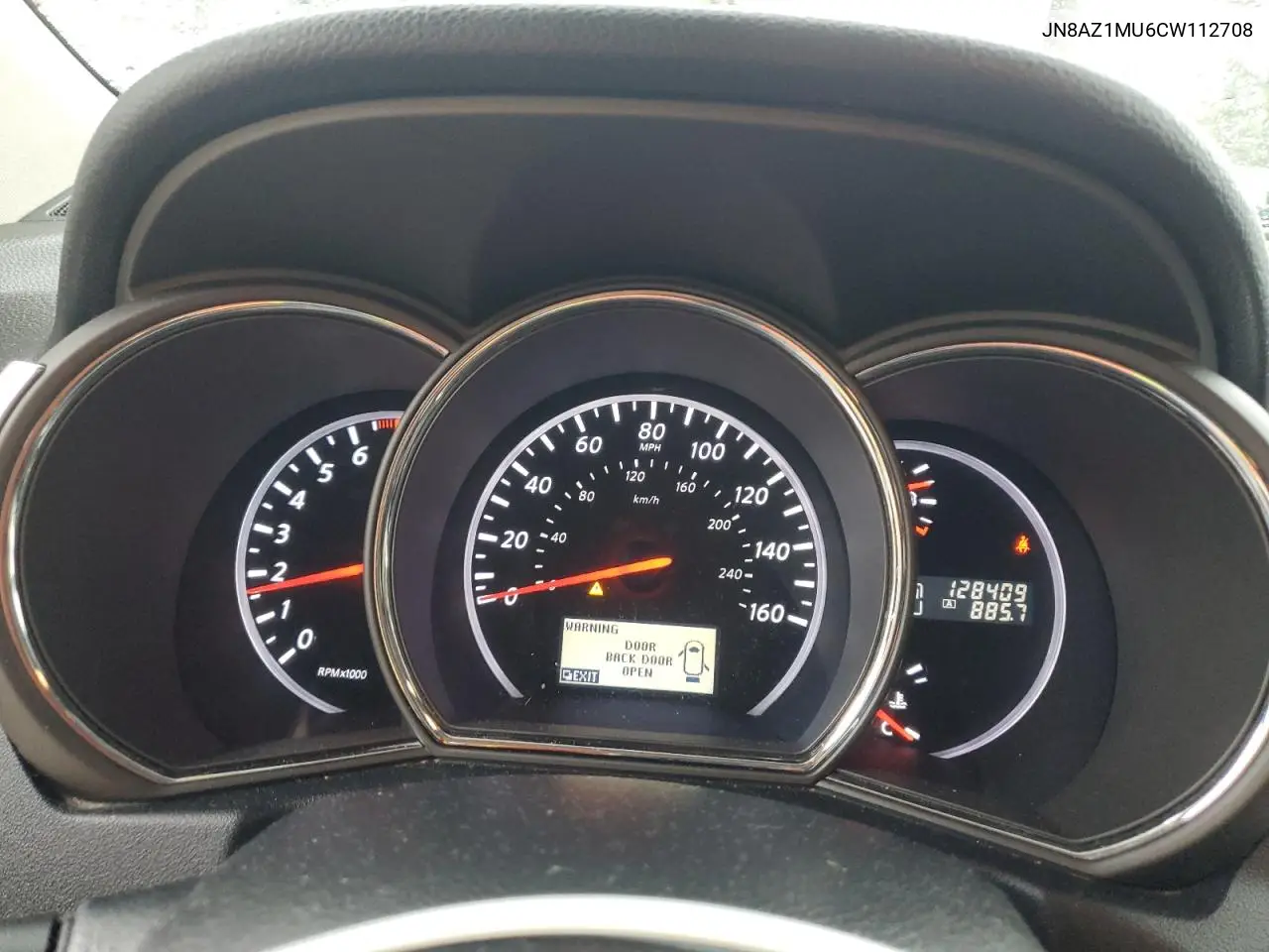 JN8AZ1MU6CW112708 2012 Nissan Murano S